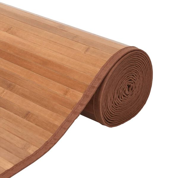 vidaXL Rug Rectangular Natural80x200 cm Bamboo
