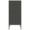 vidaXL Storage Cabinet Anthracite 42.5x35x101.5 cm Steel