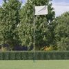 vidaXL Sectional Flagpole Silver 6.23 m Aluminium