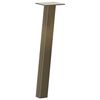vidaXL Coffee Table Legs 4 pcs Natural Steel 42 cm Steel