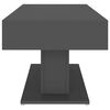 vidaXL Coffee Table Grey 96x50x45 cm Engineered Wood