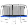 vidaXL Trampoline Set Round 460x80 cm 150 kg