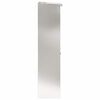 vidaXL Parcel Drop Box Silver 44.5 x 29 x 110.5 cm Stainless Steel