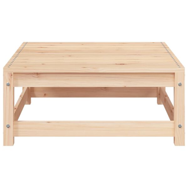 vidaXL Garden Footstool 70x70x30 cm Solid Wood Pine