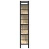vidaXL Bookshelf Sonoma Oak 75 x 30 x 156 cm Engineered Wood