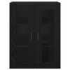 vidaXL Wall Mounted Cabinets 2 pcs Black oak 69.5 x 34 x 90 cm