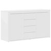 vidaXL Sideboard with Drawer White 120 x 36 x 69 cm Engineered Wood