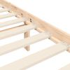 vidaXL Bed Frame without Mattress Small Double Solid Wood Pine