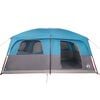 vidaXL Family Tent Cabin 8-Person Blue Waterproof