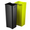 EKO Pedal Bin Ecofly 2x20 L Matte Silver