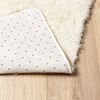 vidaXL Shaggy Rug High Pile NAVARRA Cream 200x200 cm Polyester