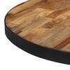 vidaXL Bar Table Round &Oslash;55x110 cm Solid Reclaimed Teak