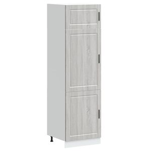 vidaXL Kitchen Cupboard "Porto" Grey Sonoma Engineered Wood