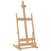 vidaXL Table Easel 29.5x33x80 cm Solid Wood Pine