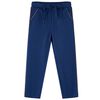 vidaXL Kids' Pants with Drawstring Navy Blue 92