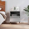 vidaXL Bedside Cabinet Grey Sonoma 40x35x50 cm Engineered Wood