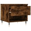 vidaXL Coffee Tables 2 pcs Smoked Oak 50x46x50 cm Engineered Wood