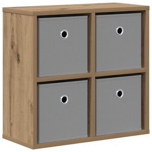 vidaXL Sideboard with Drawer Artisan Oak 49.5 x 22 x 47 cm