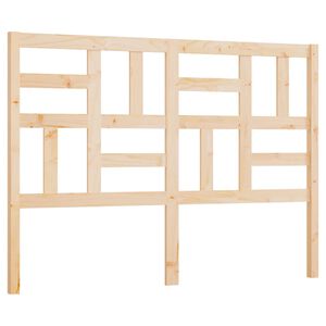 vidaXL Bed Headboard 141x4x104 cm Solid Wood Pine