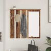 vidaXL Wall-Mounted Coat Rack Old wood 84 x 10 x 80 cm Engineered wood
