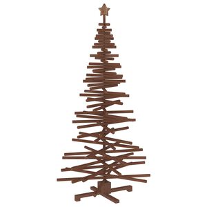 vidaXL Wooden Christmas Tree KOTKA 180 cm Solid Pine Wood