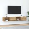 vidaXL TV Cabinets 2 pcs Artisan Oak 80x31x25.5 cm Engineered Wood
