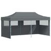 vidaXL Partytent | Anthracite | 600D oxford with PVC coating | 3x6 m | Foldable