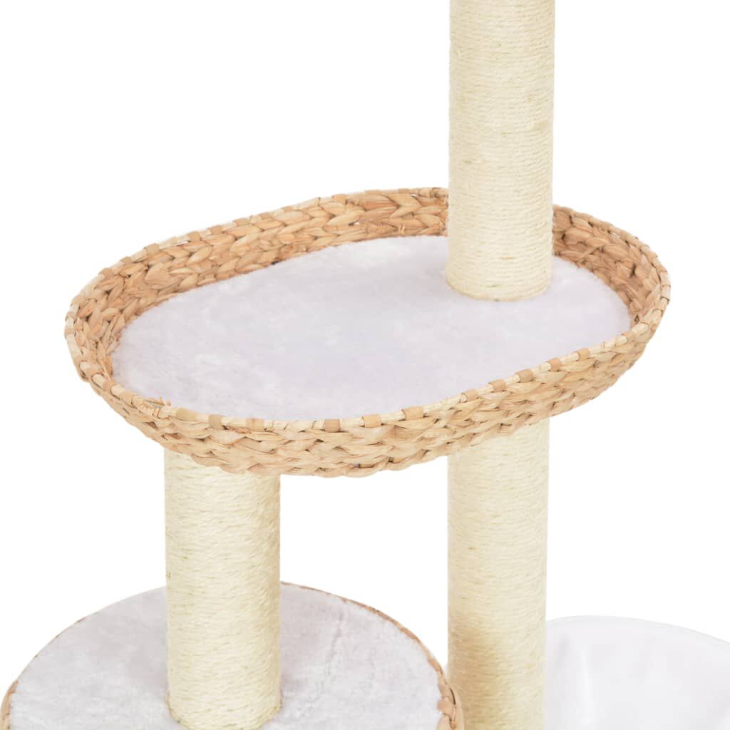 vidaXL Cat Tree with Sisal Scratching Post Seagrass vidaXL