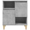 vidaXL Sideboards 3 pcs Concrete Grey 60x35x70 cm Engineered Wood