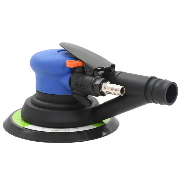 vidaXL 4 Piece Self-Vacuuming Air Orbital Sander 150 mm