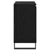 vidaXL Sideboard Black Oak 60 x 35 x 70 cm Engineered Wood