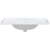 vidaXL Bathroom Sink White 91.5x48x23 cm Rectangular Ceramic