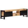 vidaXL TV Cabinet 140x30x40 cm Rough Mango Wood