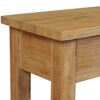 vidaXL Console Table Solid Teak 120x30x80 cm