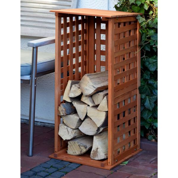 dobar Green Label Firewood Rack Brown
