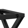 vidaXL Coffee Table Legs X-Frame 60x40x38 cm Steel