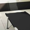 vidaXL Folding Camping Bed Folding 2 pcs Black 194 x 62.5 x 42.5 cm