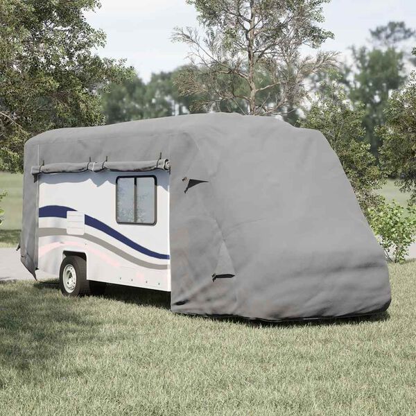 vidaXL Motorhome Covers Grey 660x235x275 cm Non-woven Fabric