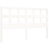 vidaXL Bed Frame without Mattress White 160x200 cm Solid Wood Pine