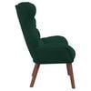 vidaXL Armchair Dark Green 69 x 74 x 93 cm Velvet