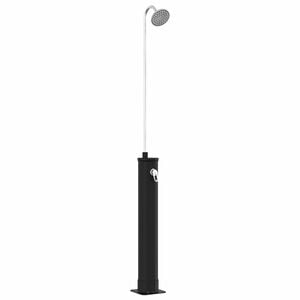 vidaXL Solar Shower with Shower Head 20 L PVC, ABS, Zinc Alloy Black