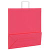 vidaXL Paper Bags 50 pcs with Handles Pink 45x17x48 cm