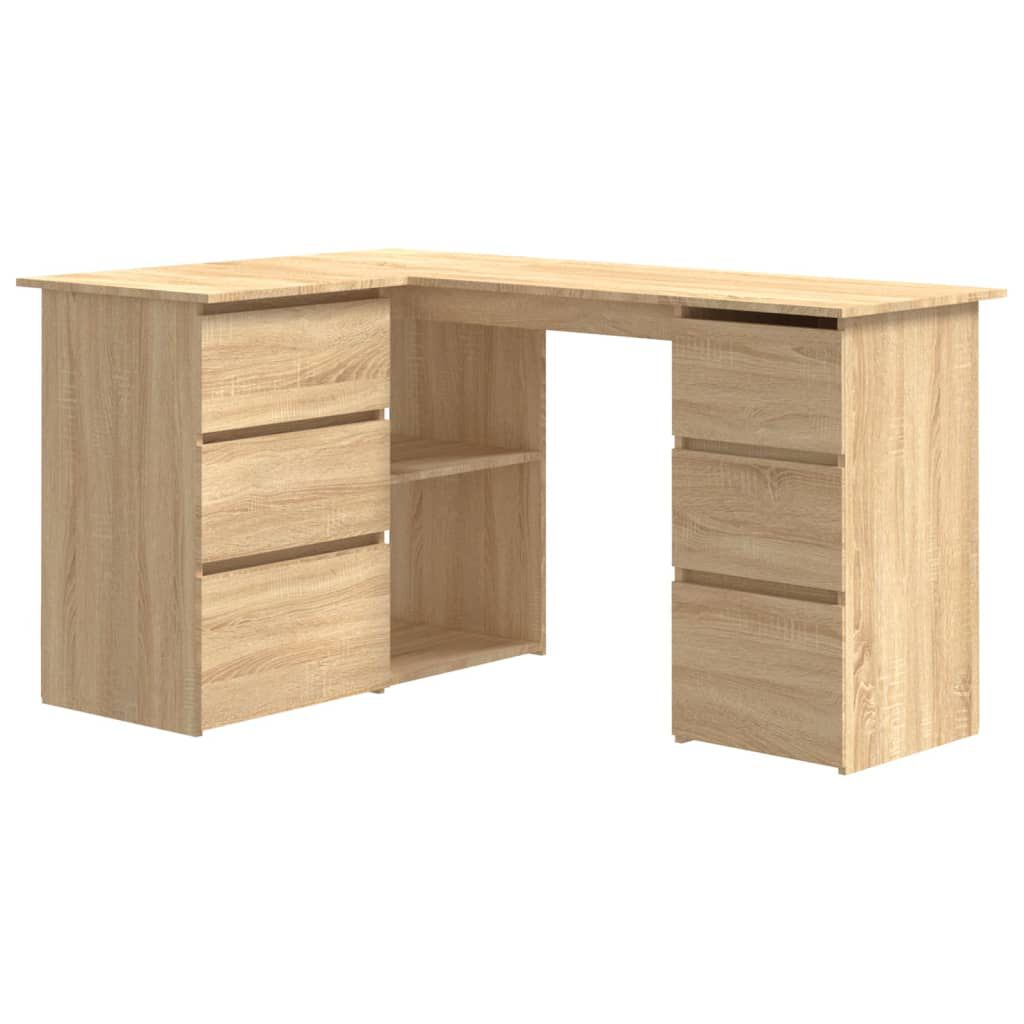 Comfold corner desk engineered wood study table top