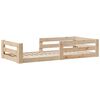 vidaXL Bed Frame without Mattress 90x190 cm Single Solid Wood Pine