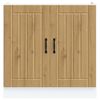 vidaXL Sink Base Cabinet Lucca Artisan Oak Engineered Wood
