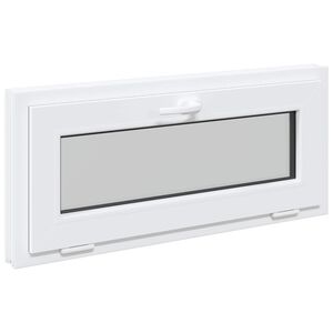 vidaXL Basement Window RISOR 90 x 40 cm PVC and Glass