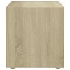 vidaXL TV Cabinets 4 pcs Sonoma Oak 37x35x37 cm Engineered Wood