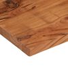 vidaXL Table Top 70x30x2.5 cm Rectangular Solid Wood Acacia