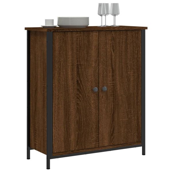 vidaXL Sideboard Brown Oak 70x30x80 cm Engineered Wood