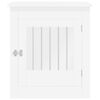 vidaXL Dog Crate Furniture White 64.5x80x71 cm Engineered Wood